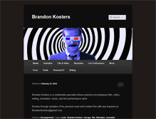 Tablet Screenshot of brandonkosters.com